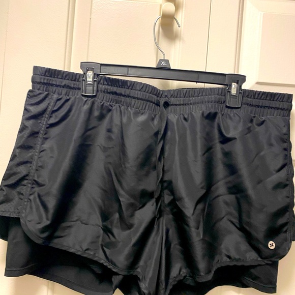 RBX X-Dri Active Women's Black Running Athletic Shorts Size XL - Picture 1 of 15